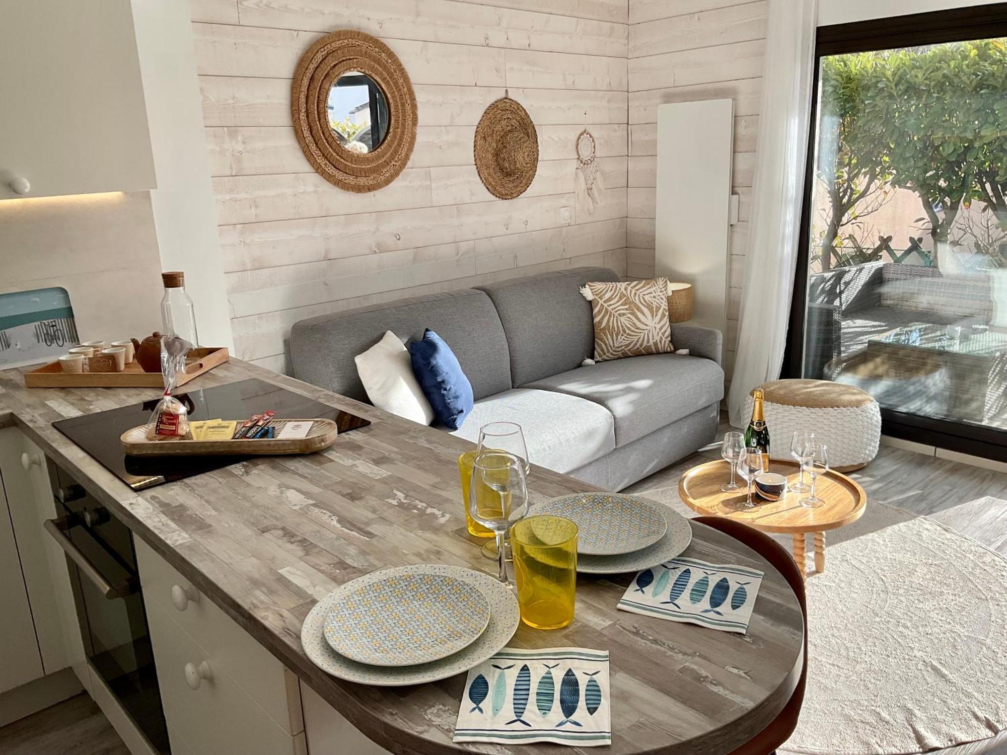 Le Nid Douillet, Studio Avec Terrasse Et Parking A 400M Des Plages Лармор-Плаж Экстерьер фото